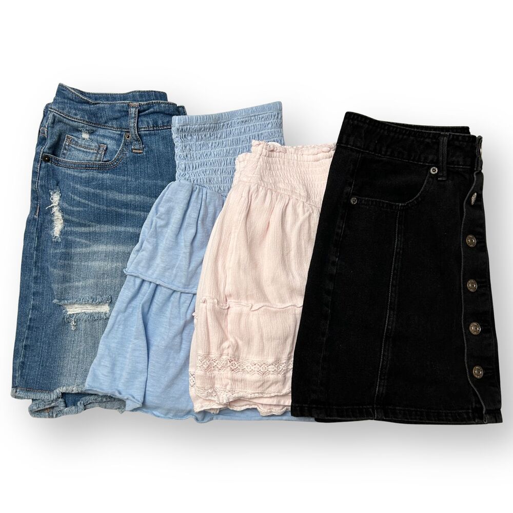 Multi-Brand Skirt Bundle | Hollister, AE, Simply Southern, Mossimo Sizes S to M